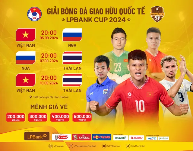 Khai mạc Cup bóng đá giao hữu quốc tế LP Bank Cup 2024: Thủ thành Đặng Văn Lâm tỏa sáng, Gấu Nga sẽ sốc nhiệt trên sân Mỹ Đình? - Ảnh 3.